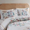 Gracie Mills Swanson Large Medallion Floral 3-Piece Duvet Cover Set - 3 of 4