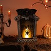 Northlight Lighted Flickering Beware Gravestone Halloween Decoration - 13.5" - LED Orange Light - 2 of 4