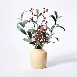 Red Berry Artificial Plant Arrangement - Threshold™ designed with Studio McGee