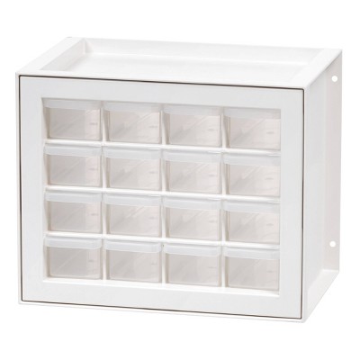 IRIS 16 Drawer Sewing and Crafts Cabinet White