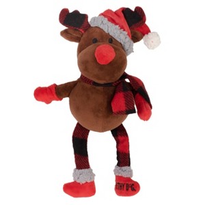 The Worthy Dog Buffalo Reindeer Toy - 1 of 1