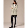 INSPIRE CHIC Women's Winter Thicken Puffer Faux Fur Removable Hood Warm Parka Jacket - 2 of 4