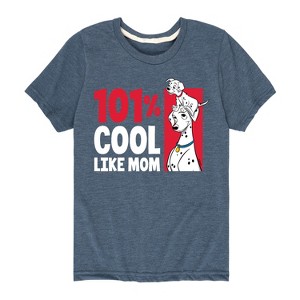 Boys' - 101 Dalmatians - 101 Percent Cool Like Mom Short Sleeve Graphic T-Shirt - 1 of 4