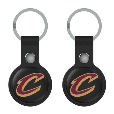 Keyscaper NBA Eastern Conference Teams Insignia Black Airtag Holder 2-Pack
