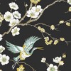 Transform Heron Black Peel and Stick Wallpaper - 4 of 4