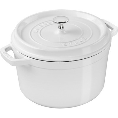 Staub Cast Iron Dutch Oven 5-qt Tall Cocotte, Made In France, Serves 5 ...