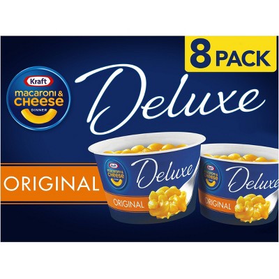 Kraft Deluxe Mac & Cheese Cups 8ct - 19.12oz