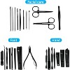 Manicure Set Professional Nail Clipper Kit-26 Pieces Stainless Steel Manicure Kit,nail Care Tools with Luxurious Travel Case - 3 of 4