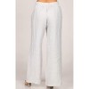 Women's Straight Leg Linen Pant - M.RENA - 3 of 3