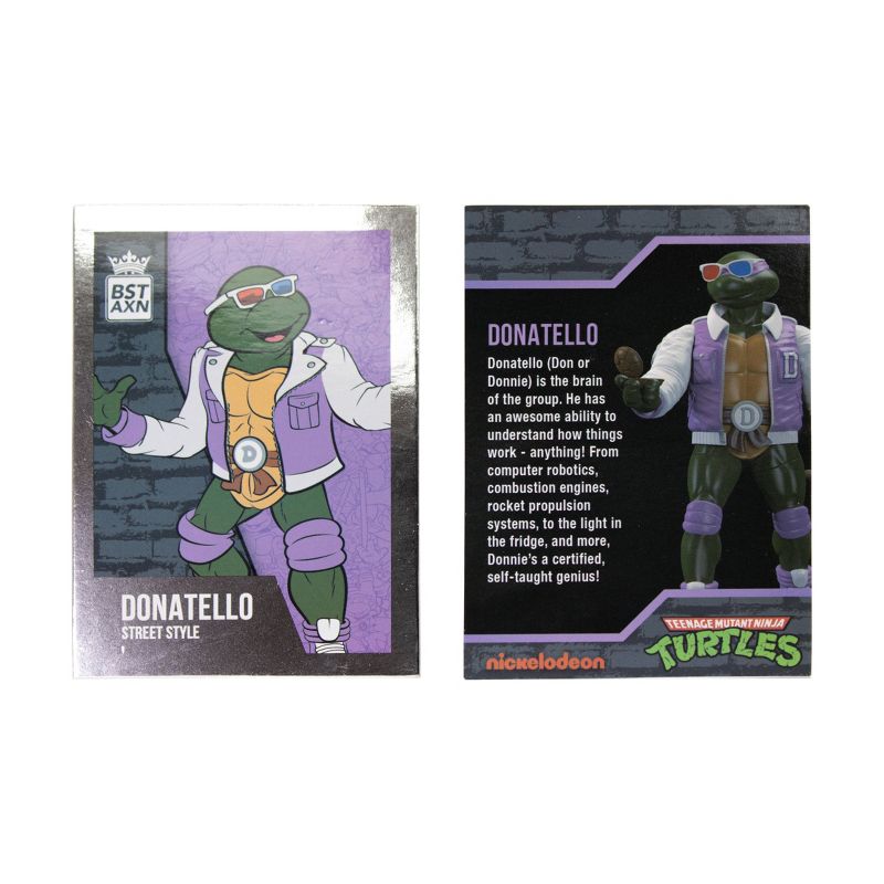 The Loyal Subjects Teenage Mutant Ninja Turtle Donatello Street Letterman Action Figure, 6 of 7