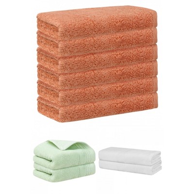 REGALWOVEN Striped Soft Absorbent Bathroom Cotton Towel Set 3 Pcs