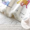 Boersma Soft Throw Blanket - Cute Cat Watercolor Design, Cozy Warm Pet Pattern Blanket for Bed, Couch, or Gift, Twin Size 60x80 Inches - 4 of 4
