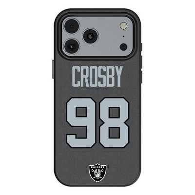 NFL Las Vegas Raiders Players Game Tactic MagSafe Compatible Cell Phone Case for Apple iPhone 17 Series