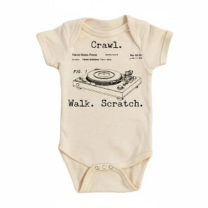 Dj Scratch Newborn Baby Onesie® Bodysuit GS1 - 1 of 4