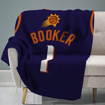 Sleep Squad Phoenix Suns Devin Booker 60 x 80 Plush Jersey Blanket