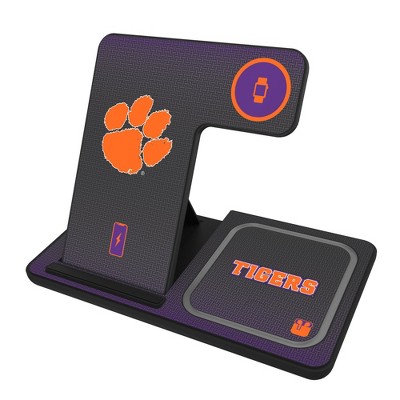 NCAA ACC Universities предлагает 15-ваттную зарядную станцию 3 в 1 clemson tigers