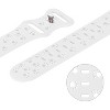 HTUTWOO Silicone Band Compatible with Apple Watch Band 38mm 40mm 41mm 42mm 44mm 45mm,Watch Bands for iWatch Ultra SE Series Series 8 7 6 5 4 3 2 - 3 of 4