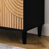 NicBex Sideboard Buffet Cabinet with 2 Doors Modern Coffee Bar Cabinet for Kitchen,Living Room - 4 of 4