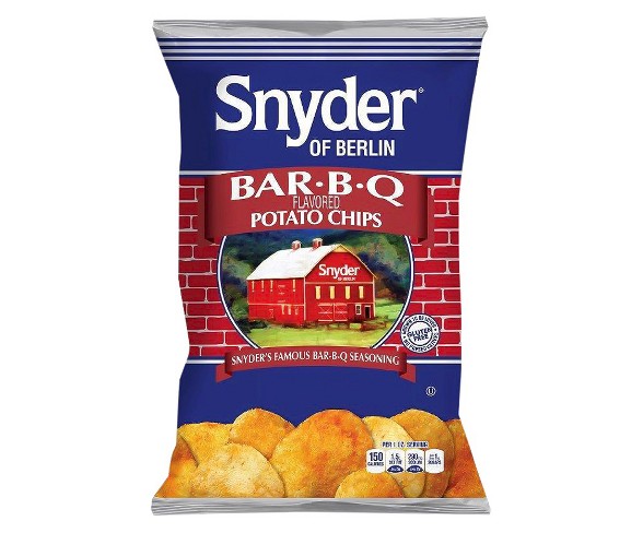 Snyder of Berlin BBQ Flavored Potato Chips - 9.5oz