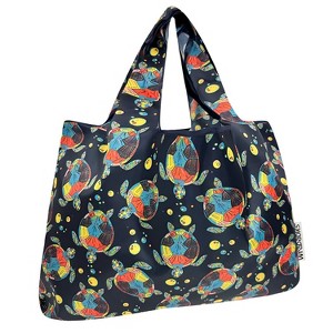 Wrapables Large Foldable Tote Nylon Reusable Grocery Bags - 1 of 4