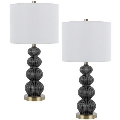 Cal Lighting 100W Carlisle ceramic table lamp Sold in pairs