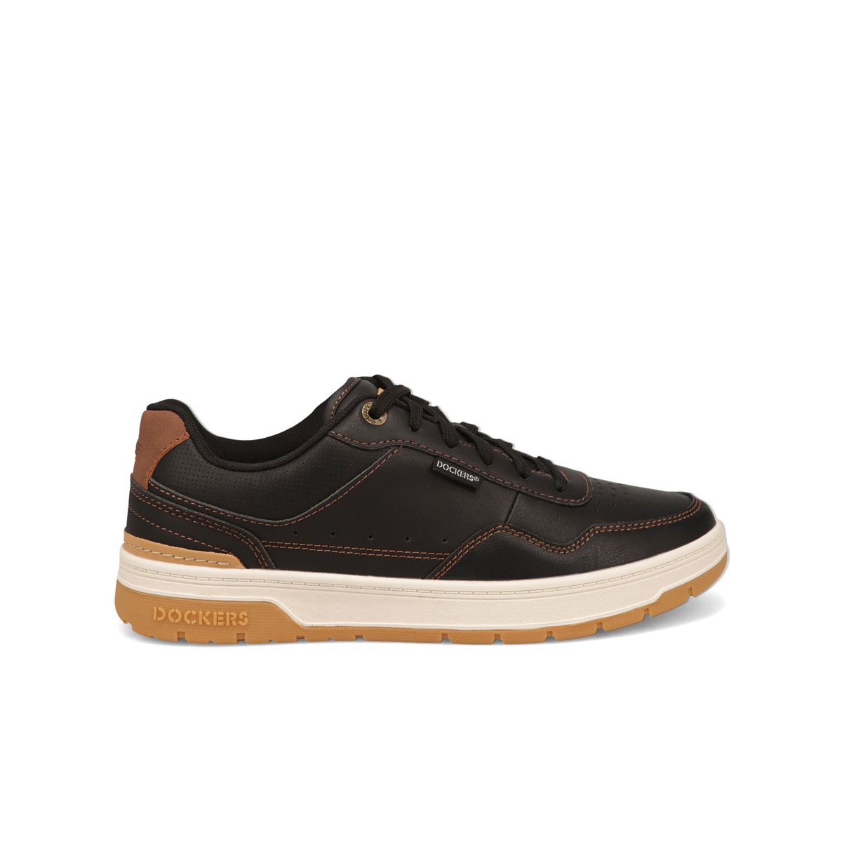 Мужские Dockers Mens Jarvis Casual Sneaker, White/White Sand/British Tan, Size 11 — фото 6