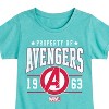 Girls' - Marvel - Avengers Property Of Fitted Short Sleeve Graphic T-Shirt - 2 of 4