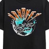 Journey Don't Stop Believin' Globe Tour Adult Black Crew Neck Short Sleeve T-shirt - 2 of 4