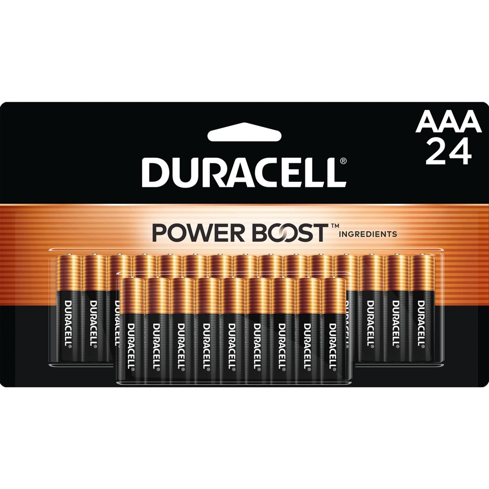 Photos - Charger Duracell Coppertop AAA Batteries - 24pk Alkaline Battery 