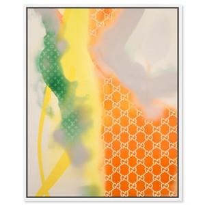 Art Remedy Orange and Green Shades II Retro Summer Drinks Art Prints Framed - 1 of 4
