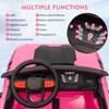 24V Kids Ride on Truck Car with Remote Control,Kids, LED Lights & Music, Storage Trunk,2 Speeds,Bluetooth,MP3,for Boys & Girls - 2 of 4