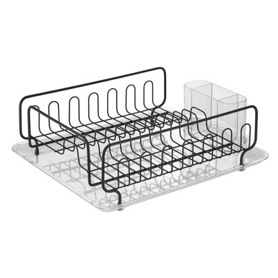 InterDesign Under Sink Organizer with Shelf Black