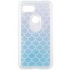 OtterBox Symmetry Series Hybrid Case for Google Pixel 2 XL - Clear / Blue Scales - image 2 of 3