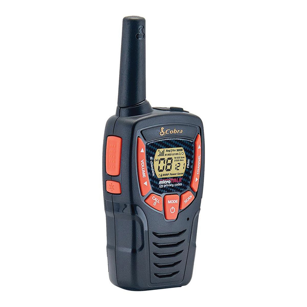 Cobra® microTALK® GMRS/FRS Walkie Talkies Pair, Black, CXT390 - thumbnail 4