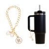 Unique Bargains Round Bow Water Cup Pendant 1 Pc - 3 of 4