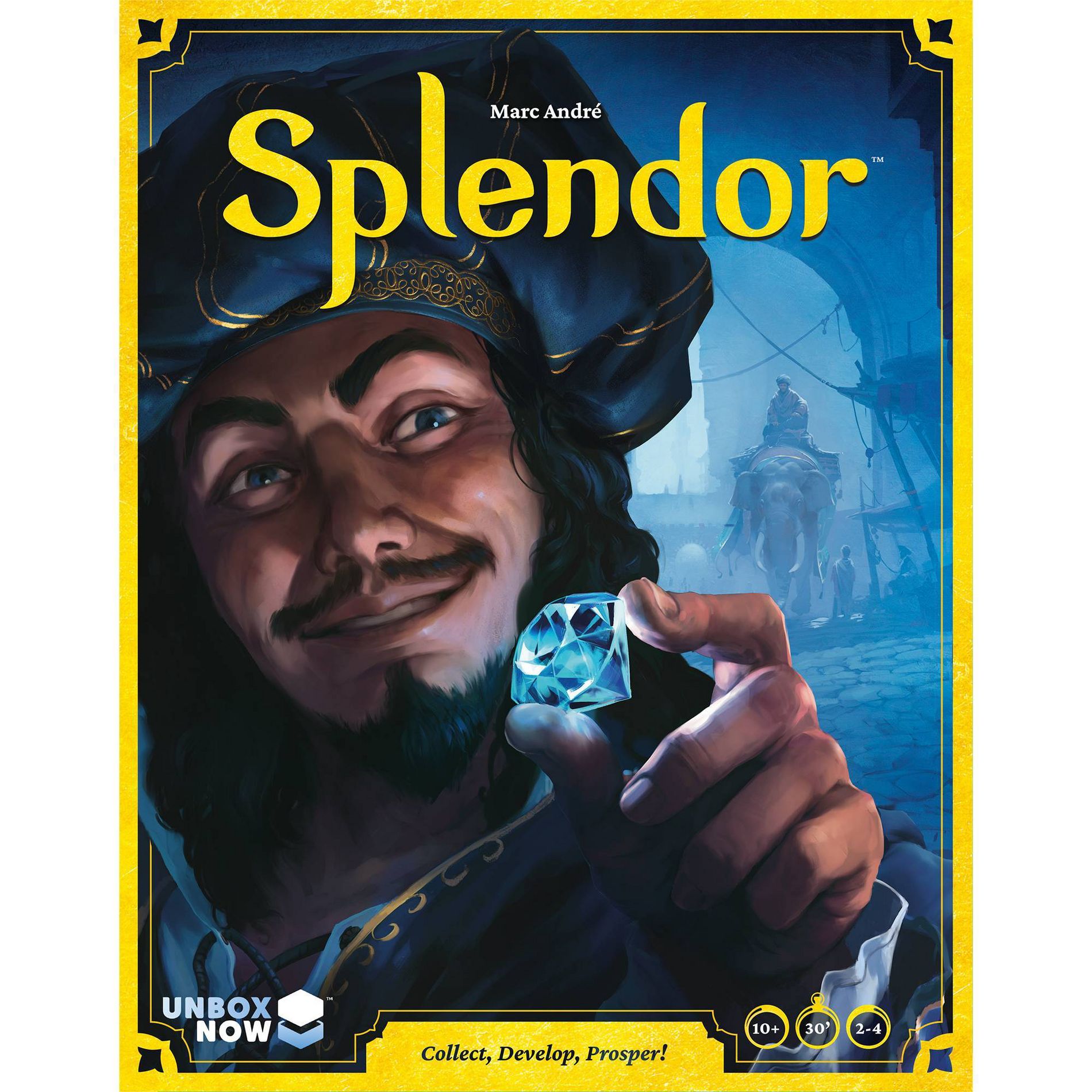 Splendor Board Game: Space Cowboys Strategy & War Game for 2-4 Players, Creative Thinking, 30-Minute Play
