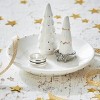 tag Starlight Ring Trinket Dish Decorative Ceramic Bowl Christmas Gold 4x4x2.75 Inch Wipe Clean - 2 of 2