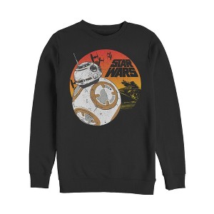 Men's Star Wars The Last Jedi BB-8 Sunset Sweatshirt - 1 of 3