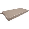 Home Fashions International Outdoor One Piece Chaise Lounge Cushion - 4 of 4