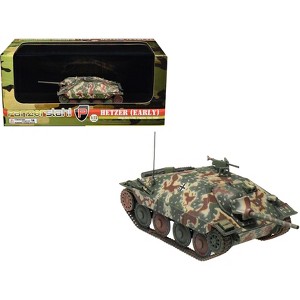 Hetzer (Early) Tank Destroyer "StuG.Abt 1708, France" (1944) German Army 1/72 Die Cast Model by Panzerstahl - 1 of 4