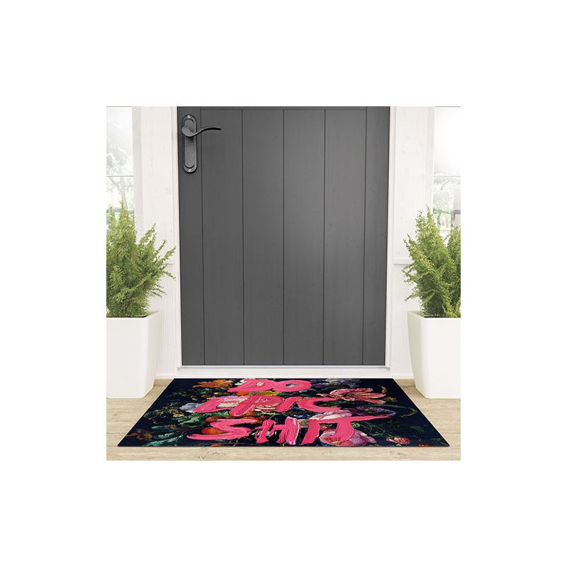 Jonas Loose Do Epic Shit Large Looped Vinyl Welcome Mat - Society6, 2 of 6