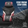 GTPLAYER Mesh Gaming Chair with Footrest, Mesh Back Reclining Office Chair for Adults, Comfortable Fabric Seat - 4 of 4