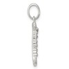 Black Bow Jewelry Sterling Silver and CZ, Lauren Collection, Initial J Pendant - 2 of 4
