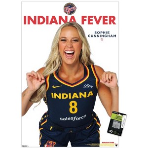 Trends International WNBA Indiana Fever - Sophie Cunningham Feature Series 25 Unframed Wall Poster Prints - 1 of 4