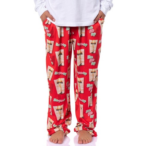 Leg lamp pajamas hotsell