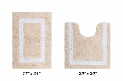 Better Trends Hotel Reversible Bath Rug 100 Cotton 2 Piece Set 17   GUEST 2087b9dd Fddd 43e9 B701 5b91c14c1f81