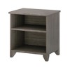 Max & Lily Classic Wood Nightstand with Shelves, Kids Bedside Table/End Table, Small Nightstand for Bedroom - 2 of 4