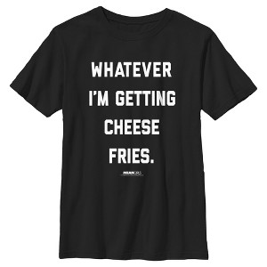 Boy's Mean Girls Whatever I’m Getting Cheese Fries Quote T-Shirt - 1 of 4