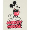 Seven Times Six Disney Women's Mickey Mouse Classic Pose Logo Adult Short Sleeve T-Shirt Beige - image 2 of 3