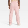 Toddler Girls' Fleece Jogger Pants - Cat & Jack™ - 2 of 3